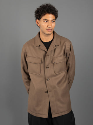 Giacca Camicia - Tabacco