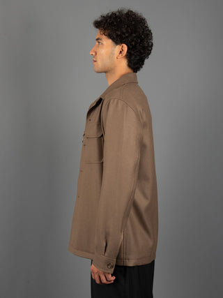 Giacca Camicia - Tabacco