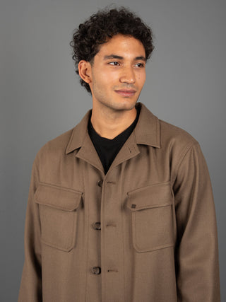 Giacca Camicia - Tabacco