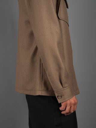 Giacca Camicia - Tabacco