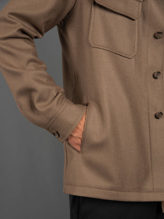 Giacca Camicia - Tabacco