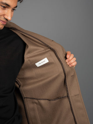 Giacca Camicia - Tabacco