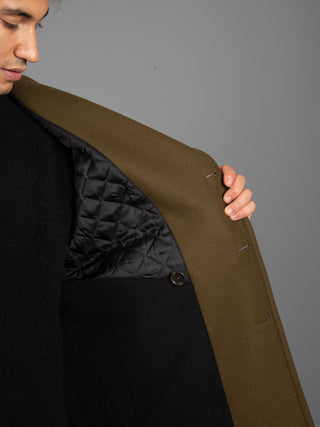 Cappotto Peacot Sailing - Verde Militare