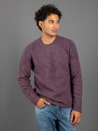 Maglia Melange - Viola