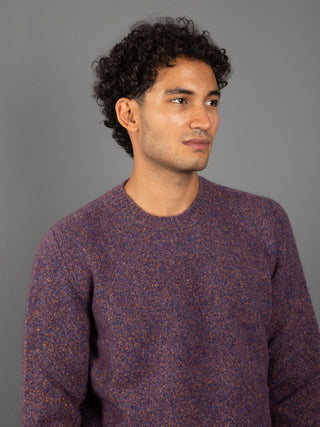 Maglia Melange - Viola