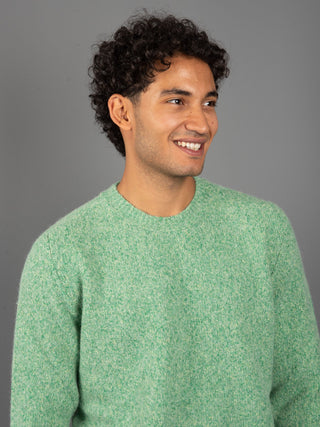 Maglia Melange - Verde