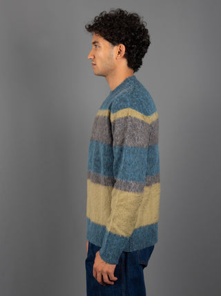 Maglia a Righe - Denim