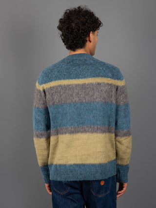 Maglia a Righe - Denim