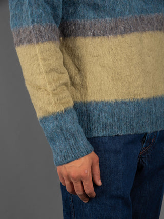 Maglia a Righe - Denim