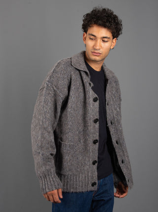 Maglia Cardigan - Grigio