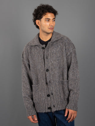Maglia Cardigan - Grigio