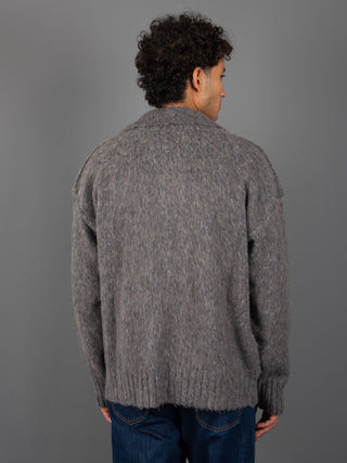 Maglia Cardigan - Grigio