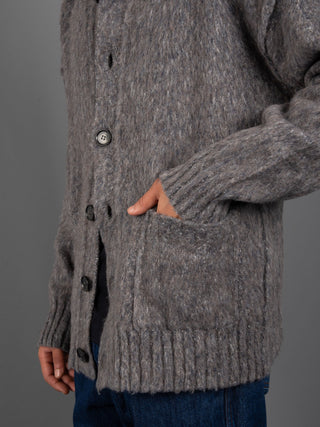 Maglia Cardigan - Grigio