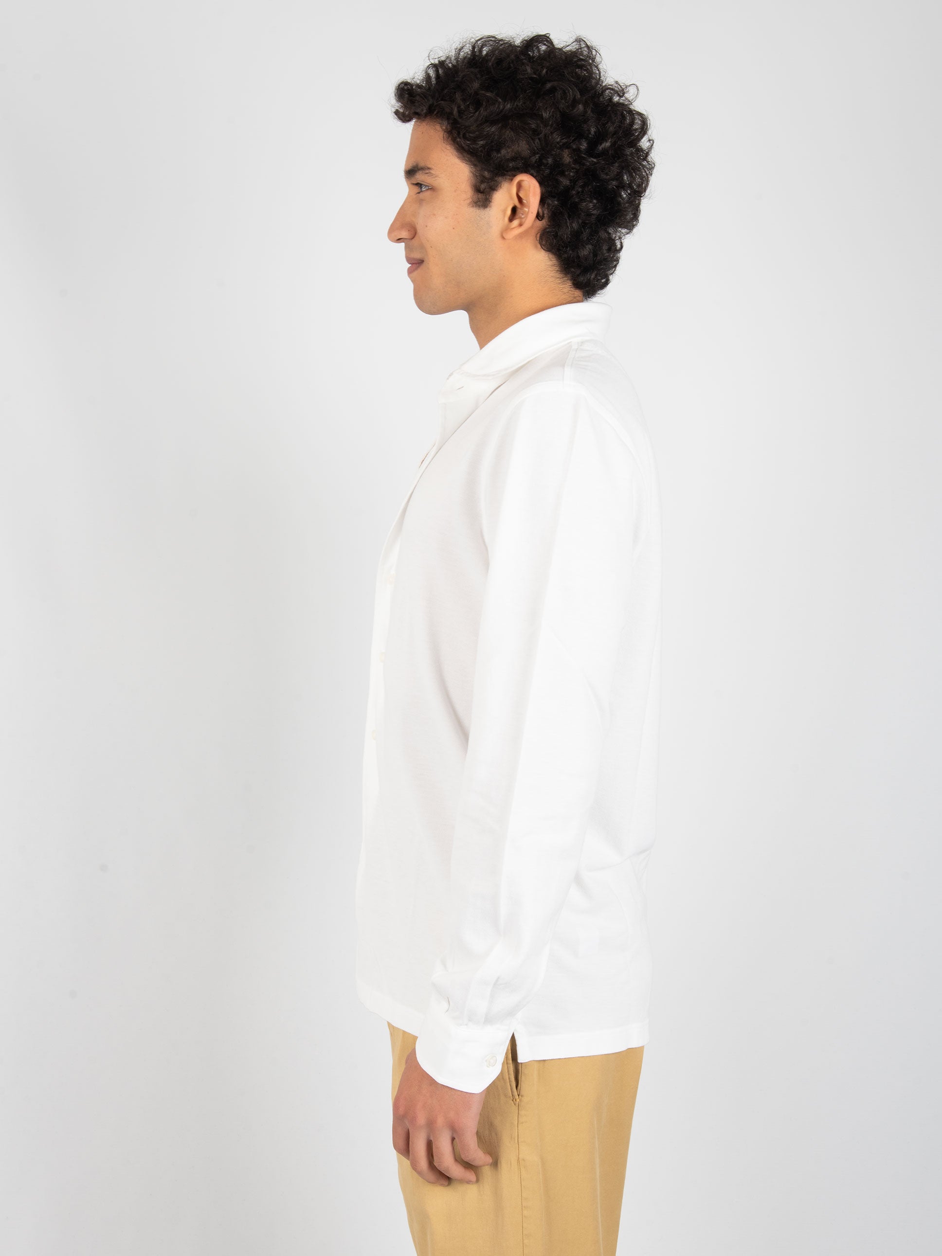 Camicia in Piquet - Bianco