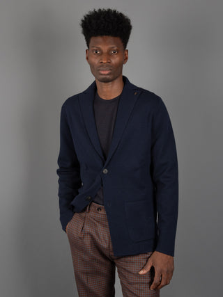 Giacca Maglia  - Blu Notte