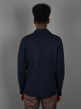 Giacca Maglia  - Blu Notte