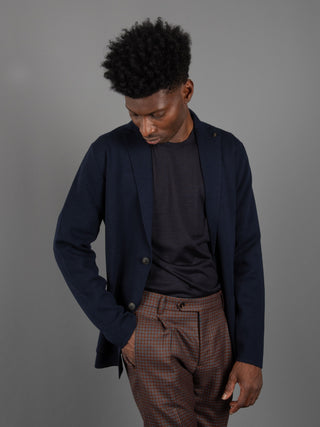 Giacca Maglia  - Blu Notte