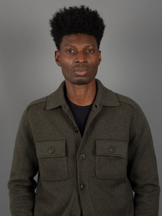 Giubbino in Lana - Verde Militare