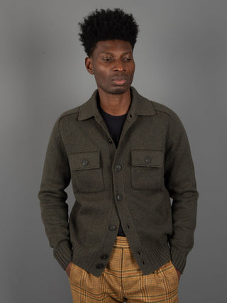 Giubbino in Lana - Verde Militare