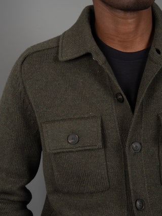 Giubbino in Lana - Verde Militare