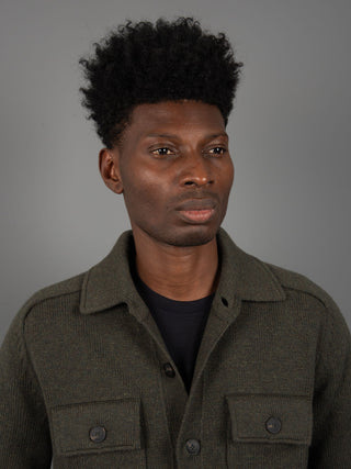 Giubbino in Lana - Verde Militare