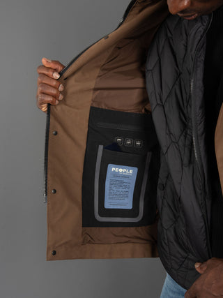 Giacca Anzai - Nocciola