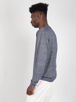 Maglia Melange - Blu