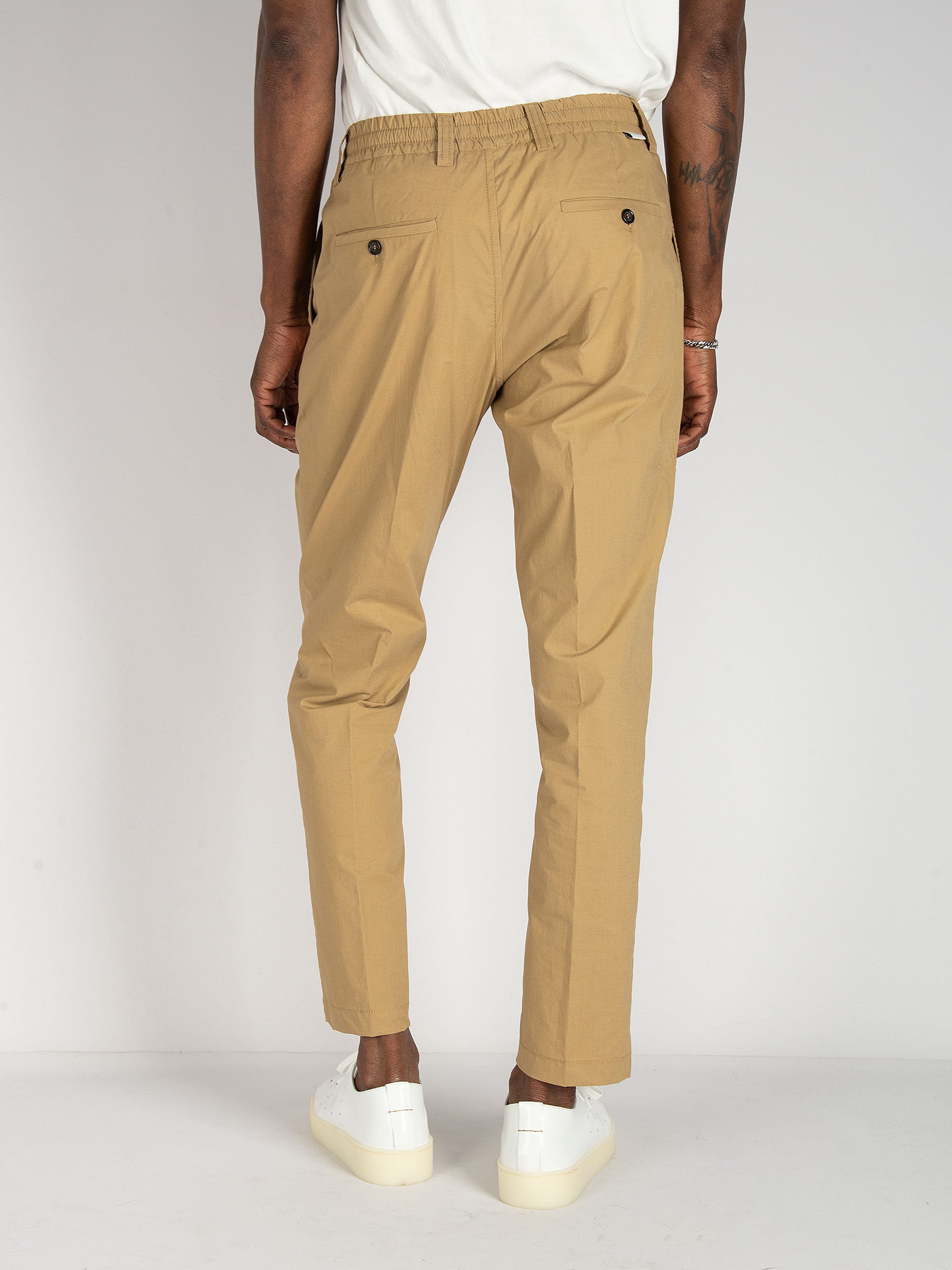 Pantalone in Cotone - Beige
