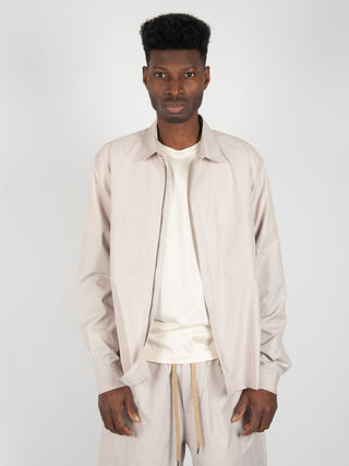 Overshirt Cotone - Sabbia