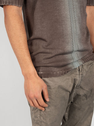 Maglia Aerografata - Moro/Acqua