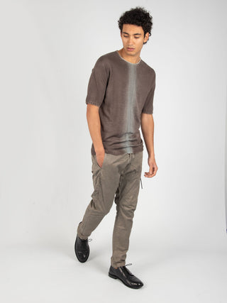 Maglia Aerografata - Moro/Acqua