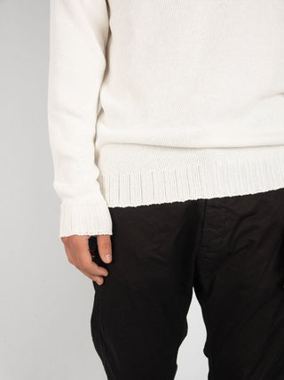 Maglia in Filo di Cotone - Bianco