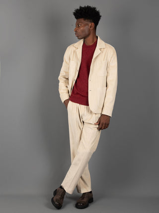 Pantalone Andy Loose - Crema