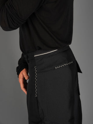 Pantaloni Horse - Nero