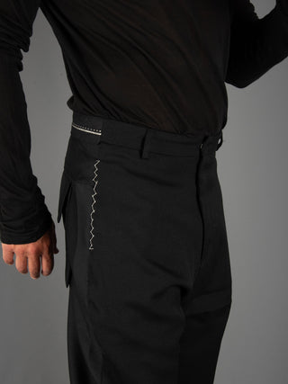 Pantaloni Horse - Nero