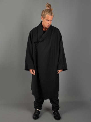 Cappotto Kimono- Nero