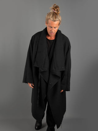 Cappotto Kimono- Nero