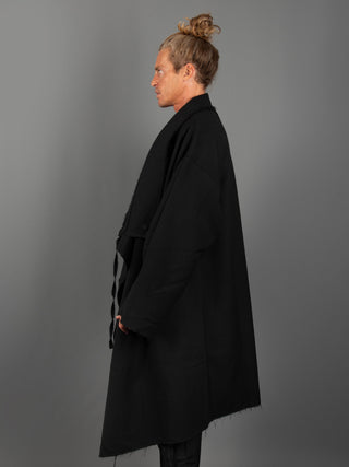 Cappotto Kimono- Nero