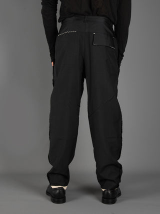 Pantalone Lana - Nero