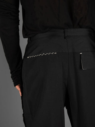 Pantalone Lana - Nero