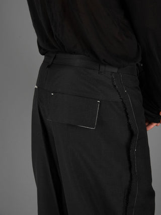 Pantalone Lana - Nero