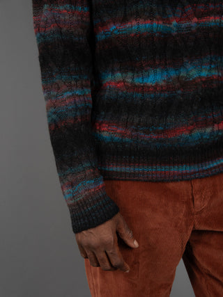 Maglia Trecce - Nero