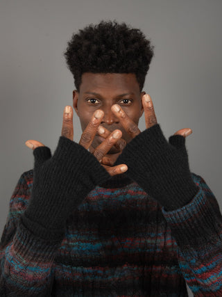 Guanto Manicotto - Nero