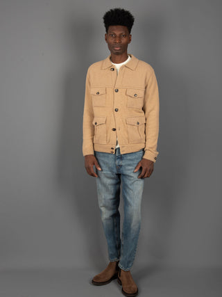 Maglia Giacca - Cammello