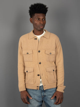 Maglia Giacca - Cammello