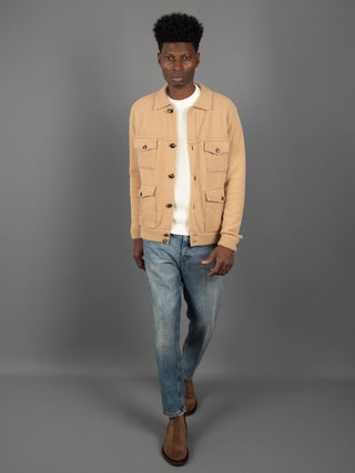 Maglia Giacca - Cammello