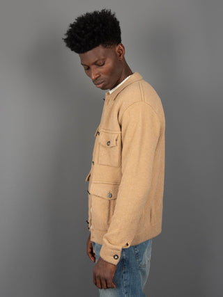 Maglia Giacca - Cammello