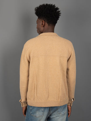 Maglia Giacca - Cammello