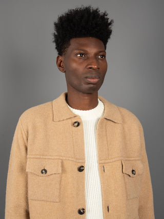 Maglia Giacca - Cammello