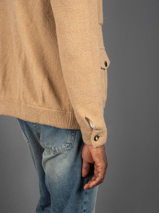 Maglia Giacca - Cammello